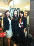 Drs. Abelaine Venida (left) & Anna Marie Alcantara - Gamboa (right), ISD Mentees, with Dr. Vangee Handog in Munich.